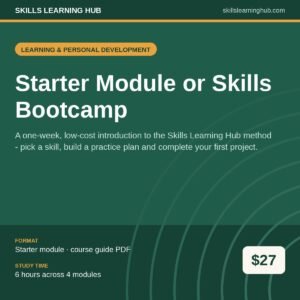 Starter Module or Skills Bootcamp