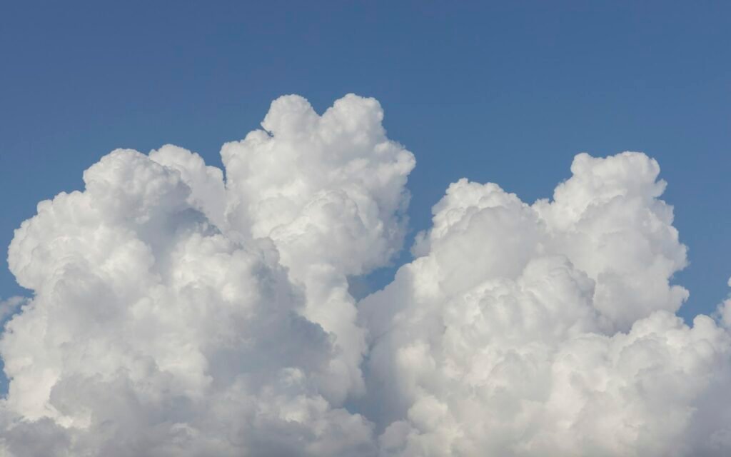 White clouds under blue sky during daytime