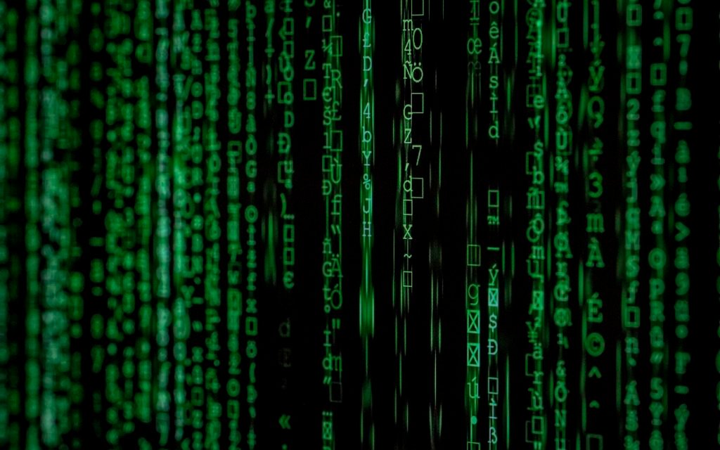 Matrix movie still